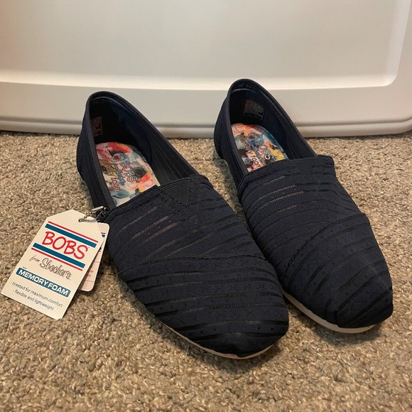 bobs memory foam flats